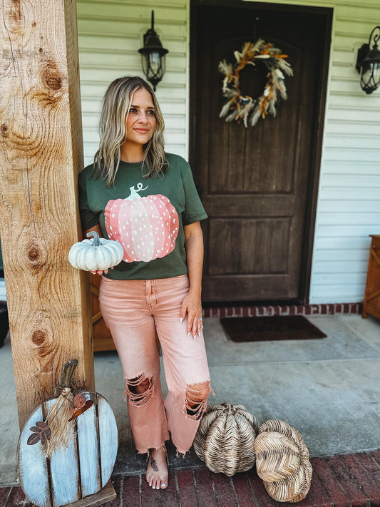 Blush Pumpkin Tee