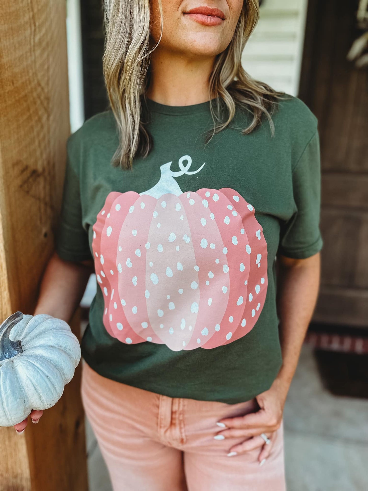 Blush Pumpkin Tee