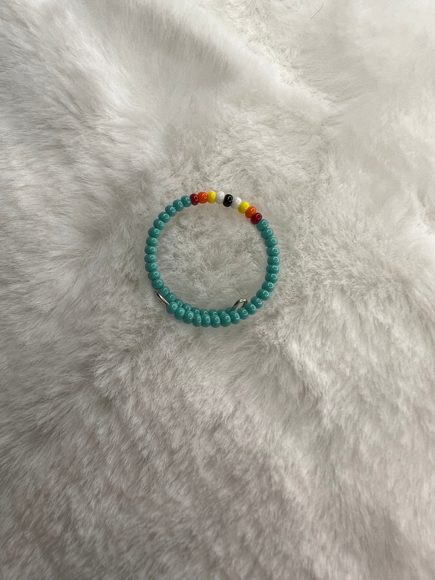 Turquoise Serape Wrap Ring