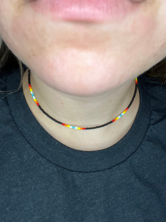 Black Serape Choker