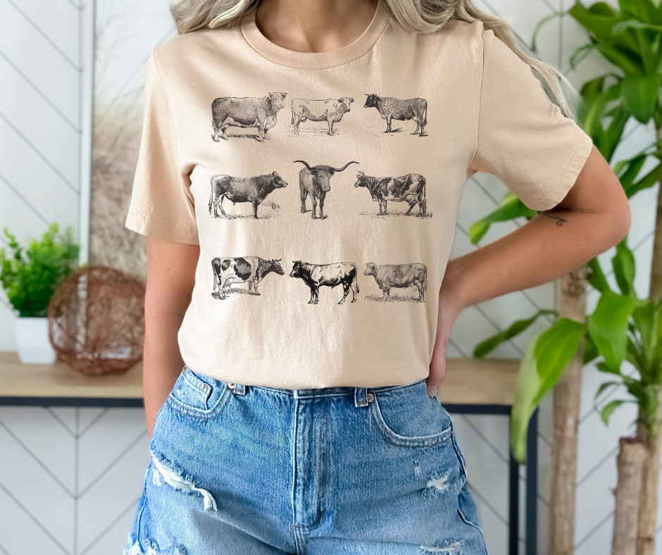 Cattle Short Sleeve Tee