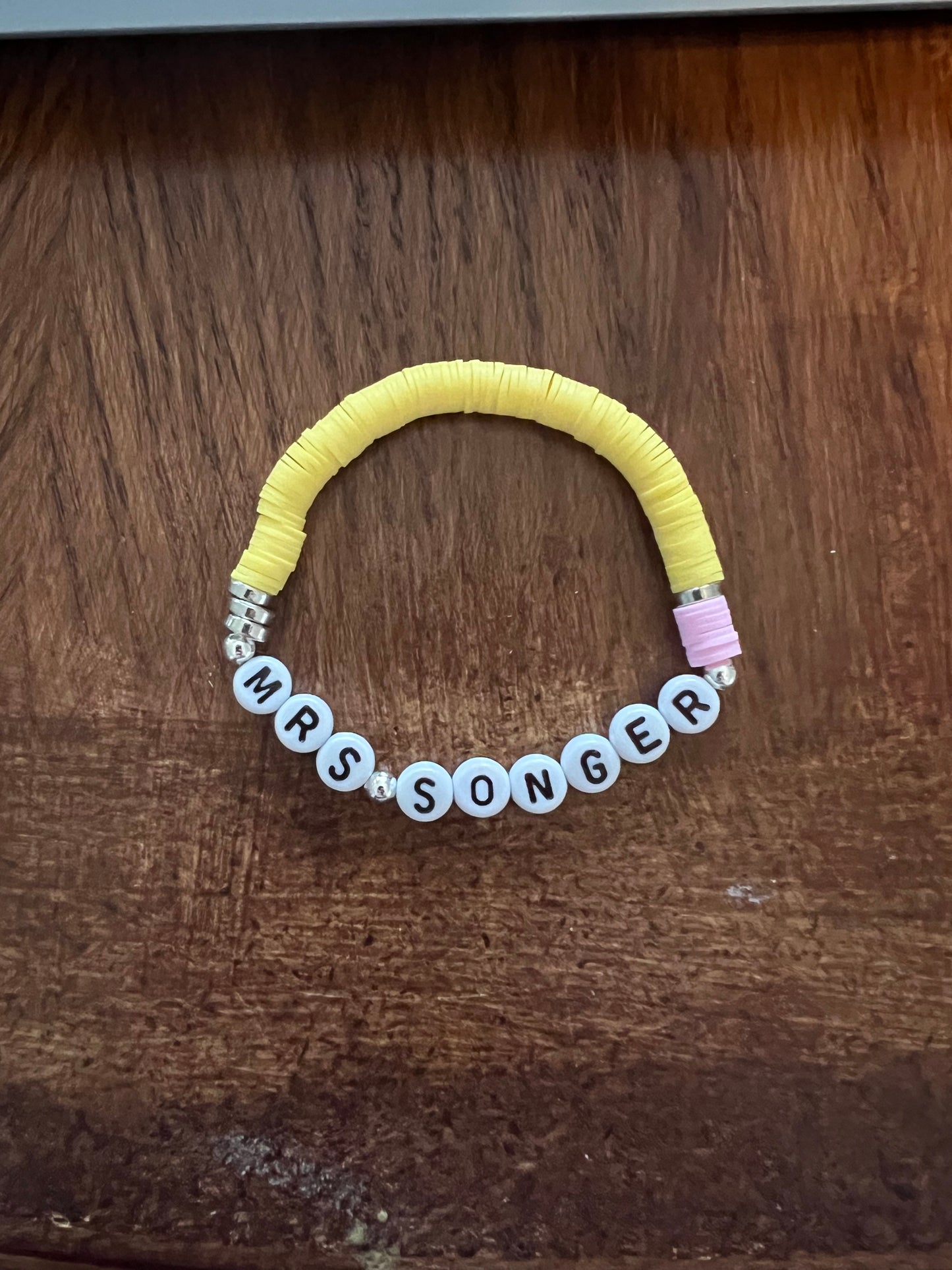 Teacher’s Pencil Bracelet