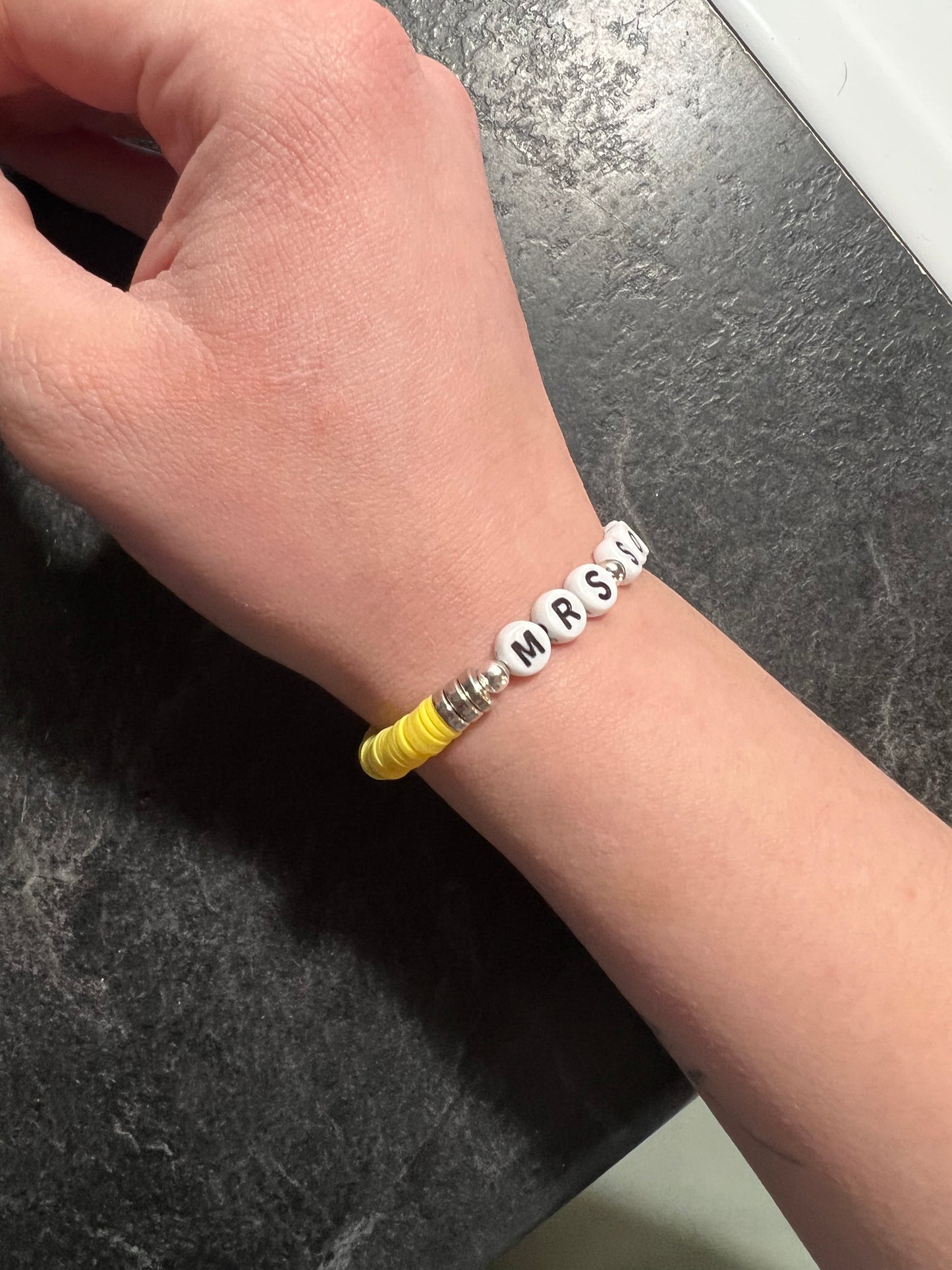 Teacher’s Pencil Bracelet