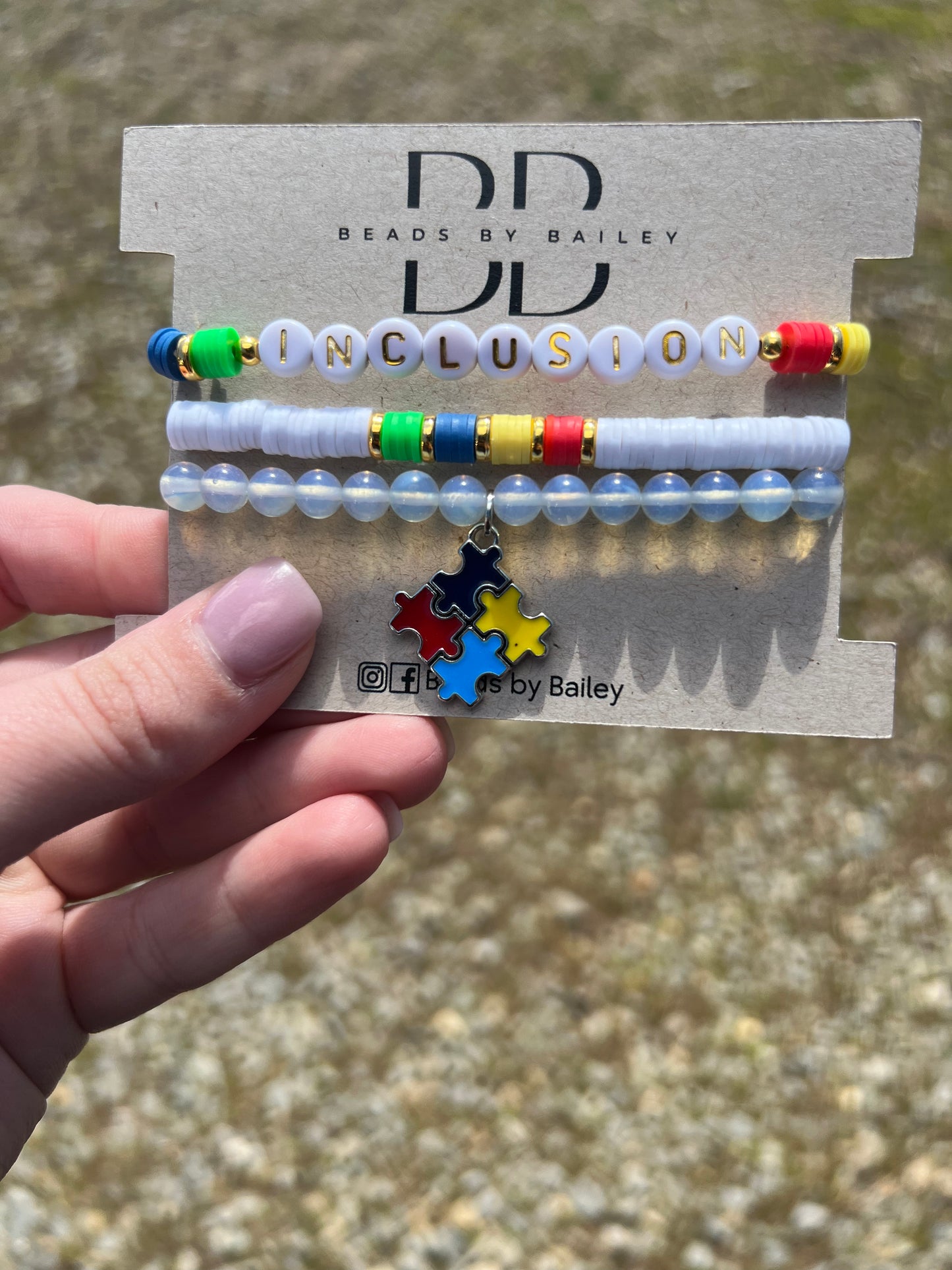 Autism Awareness Bracelet Set